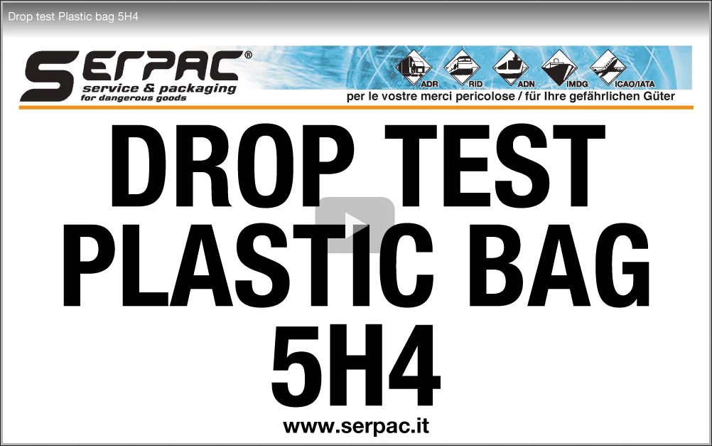 5H4 plastic bag drop test
